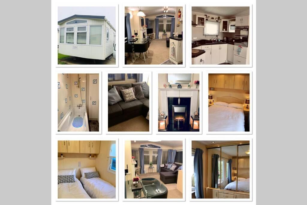Modern Holiday Home #Skipsea Sands Static Hire エクステリア 写真